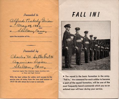 APG - Fall In... Induction date, 5.14.1942