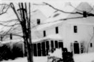 Trumbull House in winter - (cropped) - 1940