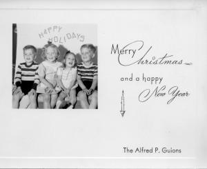 APG - 1950 Christmas card